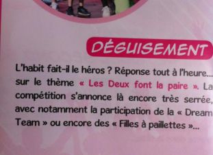 Le magazine des Héros : 1ere surprise