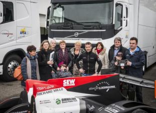 L'AFSA, Volvo trucks et Sébastien Loeb