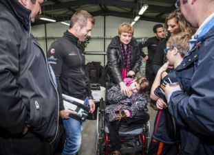 Un beau sourire de Sébastien pour Charline